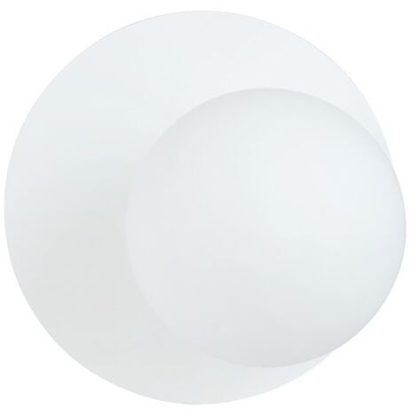 Applique murale OSLO blanc opale E14 Emibig 1189/K1