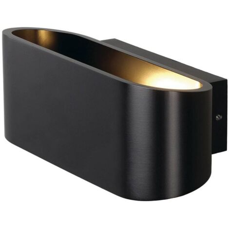 Applique murale Ossa R7S 18 cm noir - 151450