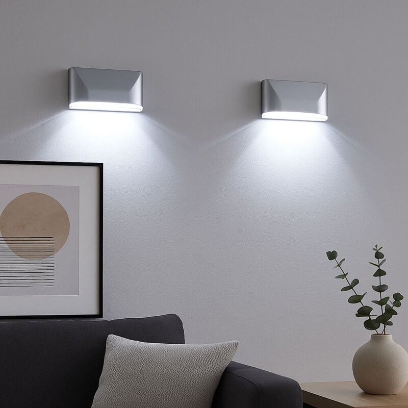 Applique murale, à piles, détecteur de mouvement, éclairage d'escalier à led, veilleuse à piles, éclairage de placard, détecteur de mouvement à led,