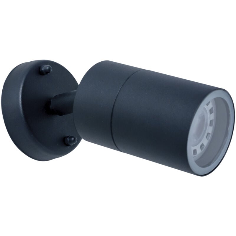 Pixa Simple alique de uso interior y exterior para bombilla GU10 en color negro