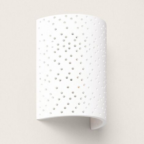 Applique Murale Plâtre Hole Multi Blanc