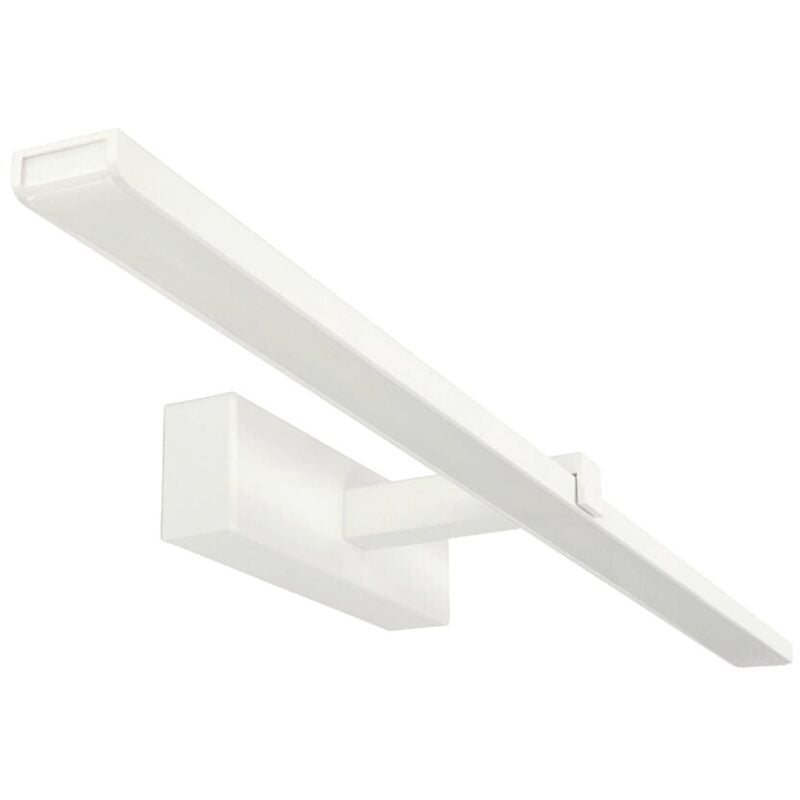 Edo Solutions - Applique murale pour salle de bains miroir roa led 4000K IP44 blanc 60cm
