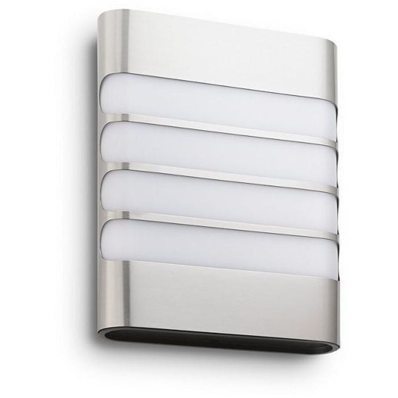Raccoon Applique murale extérieure led 1x4W, 20x16x7 - IP44 - Inox - Philips