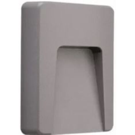 Applique murale rectangle LED 3W IP65 Dim. 150x90mm