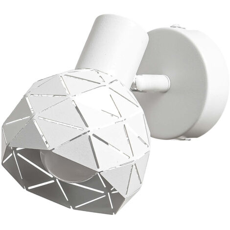 Applique murale Reus 1xE14 blanc métal Light Prestige