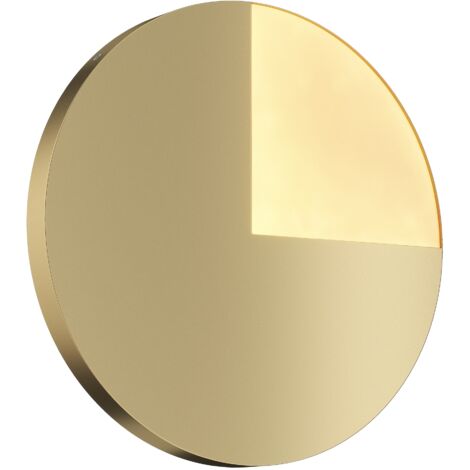 Applique murale ronde dorée 45 cm LED 3000K Maytoni