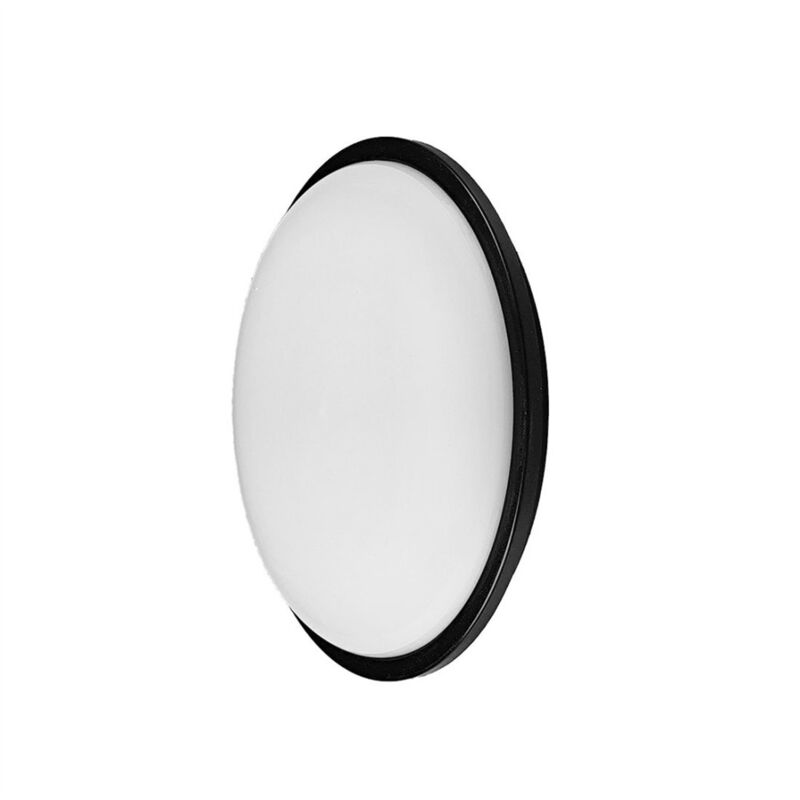Applique murale ronde Pirineo 12 W 6500 K noir IP54 1176 lm 16,5 x 16,5 x 5,5 cm Applique murale ronde Pirineo 12 W 6500 K noir IP54 1176 lm 16,5 x 16,5 x 5,5 cm