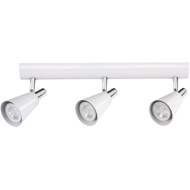 Applique Murale, saillie pour 3 ampoules GU10 - Blanc