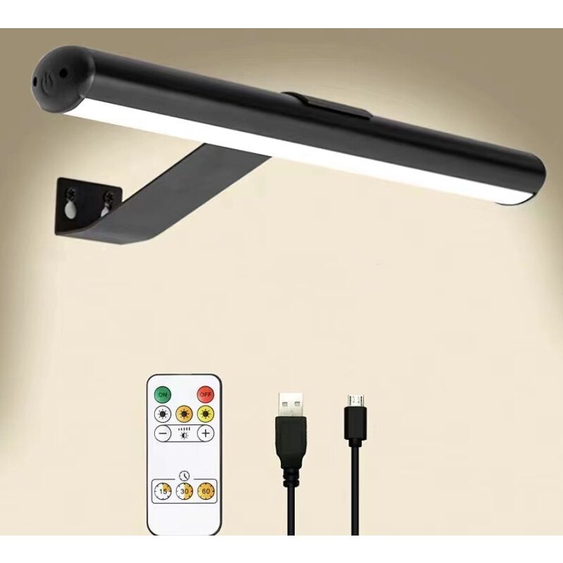 Applique murale sans fil avec détecteur de mouvement, applique murale led sans fil avec télécommande, lumière rechargeable par usb, éclairage d'image