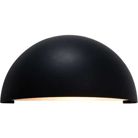 Applique murale SCORPIUS  Matière plastique Noir, H.10 - IP44 - E14 /Nordlux Extérieur