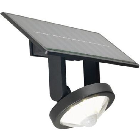 Applique murale solaire 1W Led 4000K graphite pixel line
