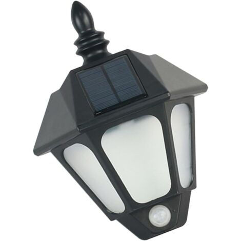 Applique Murale Solaire Étanche Lampe Led Exterieur à Détecteur De