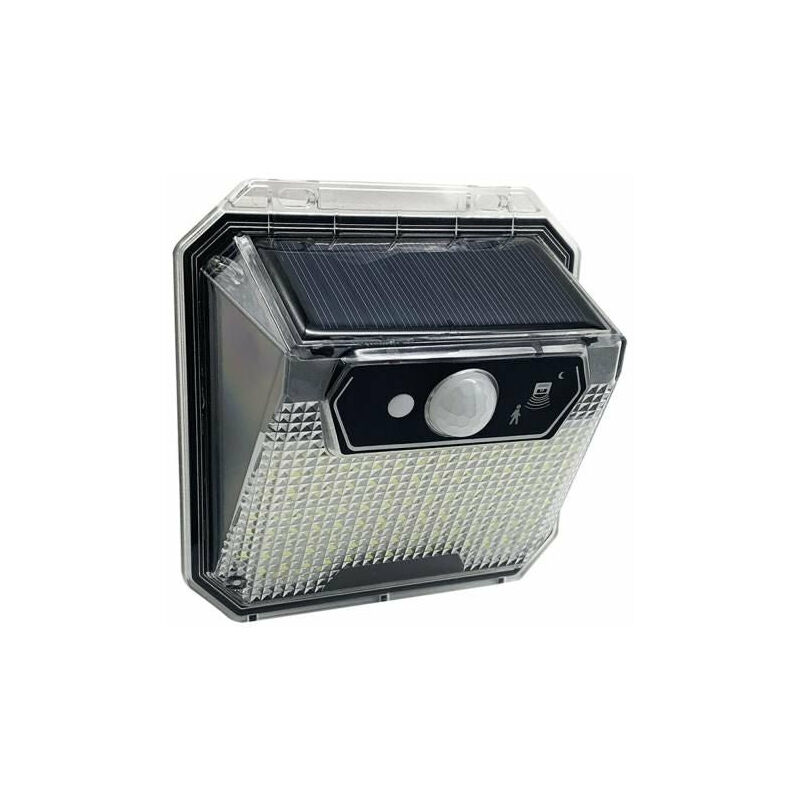 Applique Murale Solaire led 0.55W IP44 148 Led avec Détecteur de Mouvement Silumen