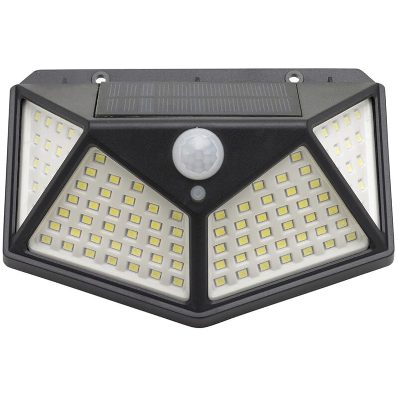 Maurer - Aplique Solar Led Con Sensor De Luz y De Movimiento 270 Lumenes IP4X