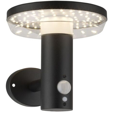 ARUM LIGHTING Applique murale solaire MIRAMAR Equi. 60W Détecteur de Présence 3 Modes