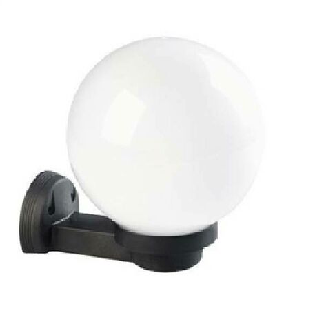 Applique murale sphÈre d20 globe opale couleur noir 361/06