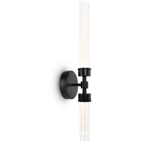 Applique murale Stelo Maytoni verre noir LED 3000K