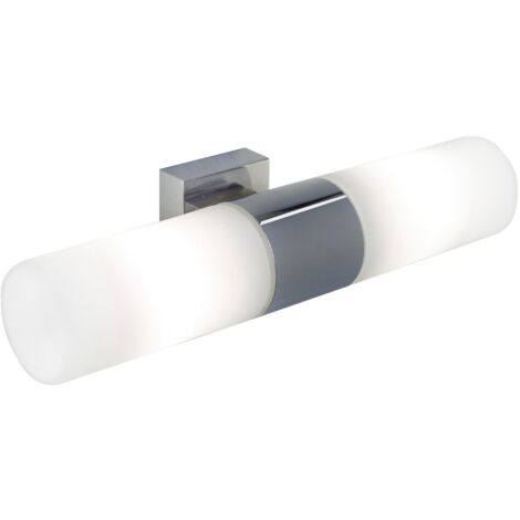 Applique murale TANGENS Double Verrerie Chromé, H.6 - IP44 - E14 /Nordlux Intérieur