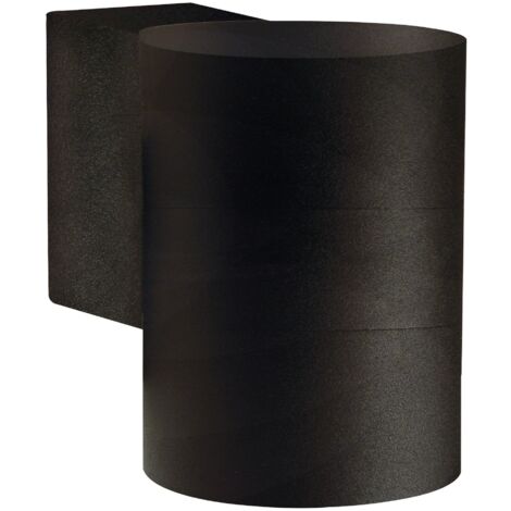 Applique murale TIN Maxi Métal Noir, H.10.5 - IP54 - GU10 /Nordlux Extérieur