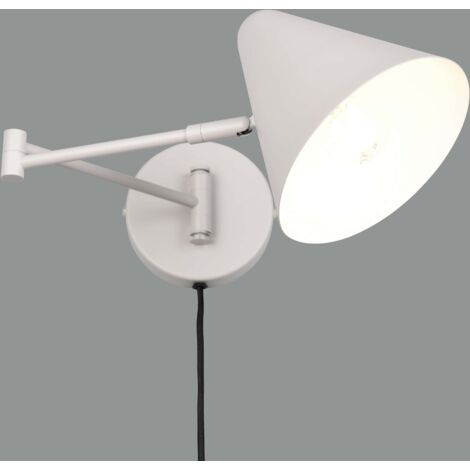 Applique murale TRIO Cosima 263970176, E14, sans ampoule, IP20, gris