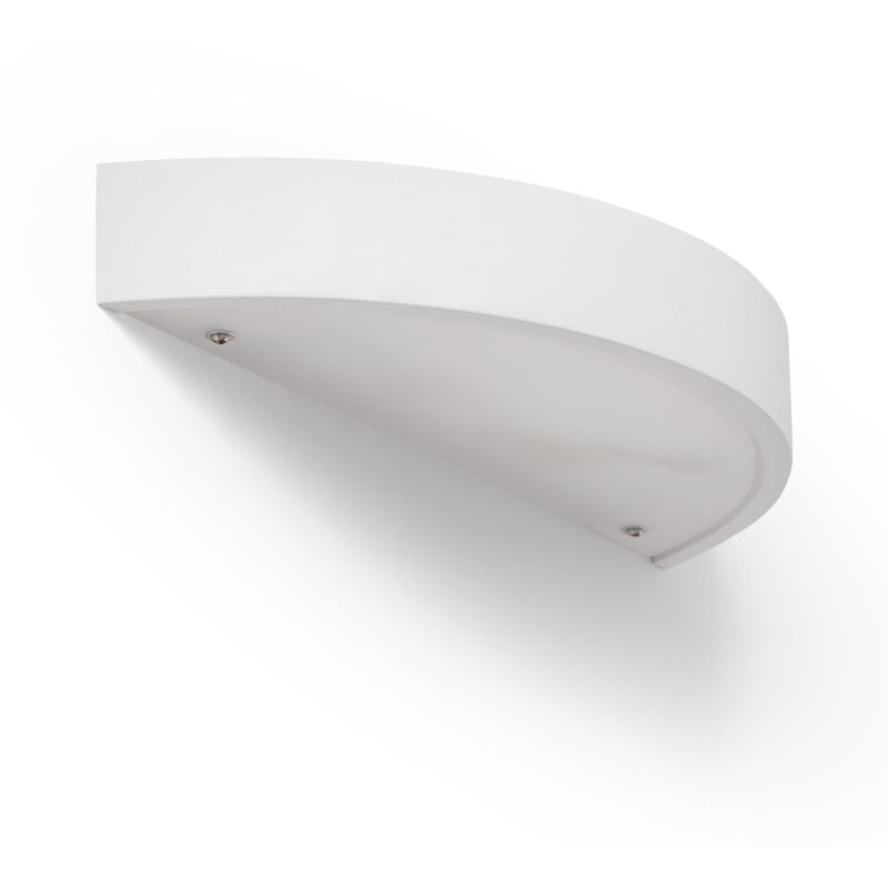 Ledkia - Applique Murale Plâtre Éclairage Double Face Upinde Blanc