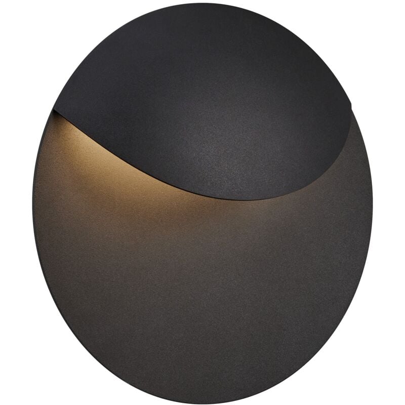 Applique murale valopin Aluminium Seaside noir, H.25.3 - IP54 - led Module / Nordlux Extérieur