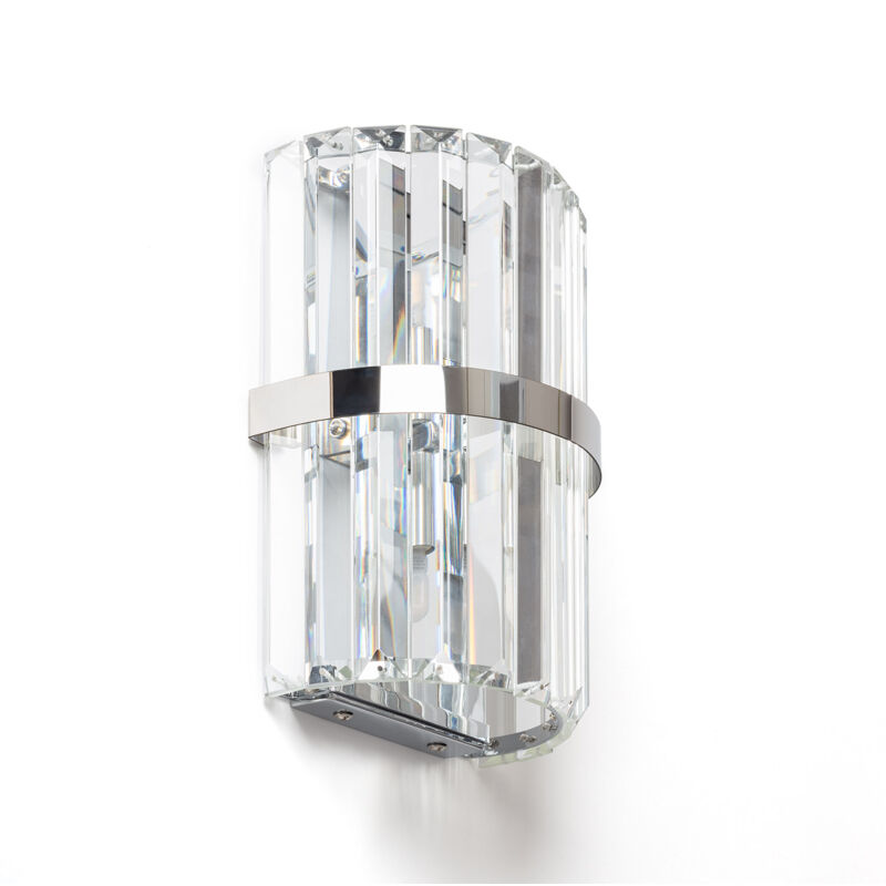 Efectoled - Applique Murale Verre Zashi Argent