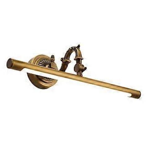 Applique murale vintage LED pour miroir de salle de bain, en laiton étanche IP44, idéale pour coiffeuse et miroir cosmétique. Style rétro européen.