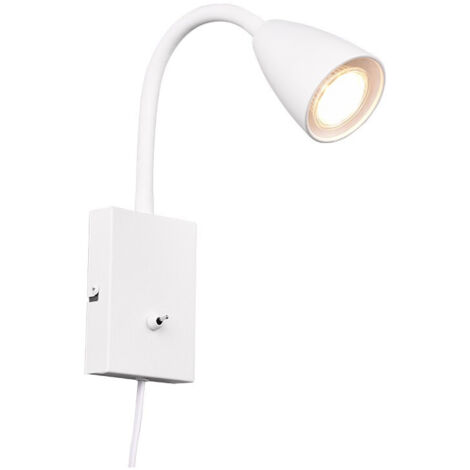 Applique murale WANDA blanche GU10 dimmable Trio 202670131