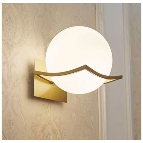 Applique Murale,Applique Murale Interieur,Lampe Murale,Applique Murale E27,Lampe Murale Chambre,Applique Doree,(Ampoule non Incluse) Or
