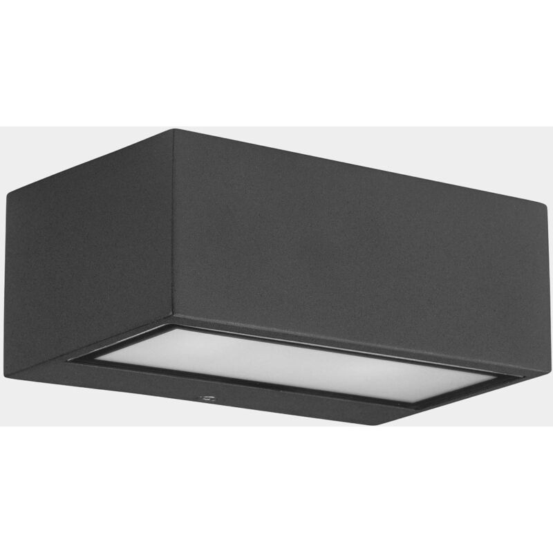 LedsC4 Applique Ip66 Nemesis Aluminium 70170Mm R7S 100W Gris Urbain 1498Lm