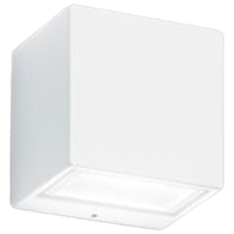 Applique Nobile Brick bianco LED 9W 3000K IP65 810 lumen BA10/1A/3K/W