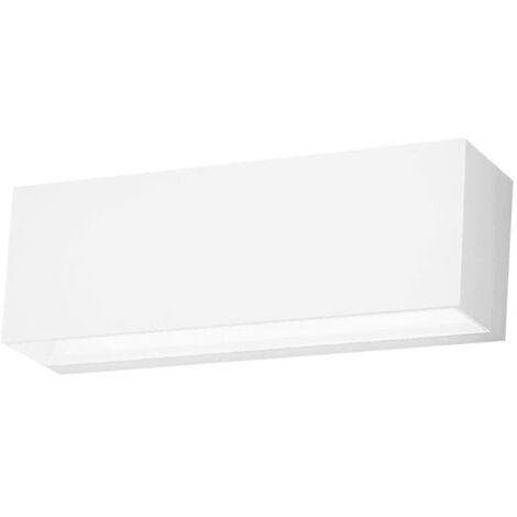 Applique Nobile Brick LED blanche bidirectionnelle 25W 3000K 4500 lm BA30/2A/3K/W