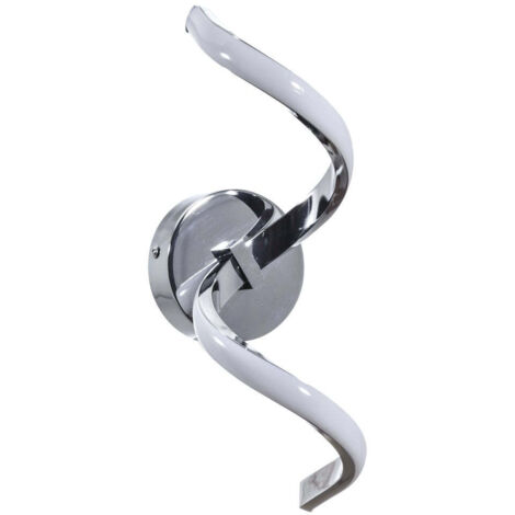 APPLIQUE NODO A LED 8W 716 LM 4500K° BICOLOR BIANCO E CROMO
