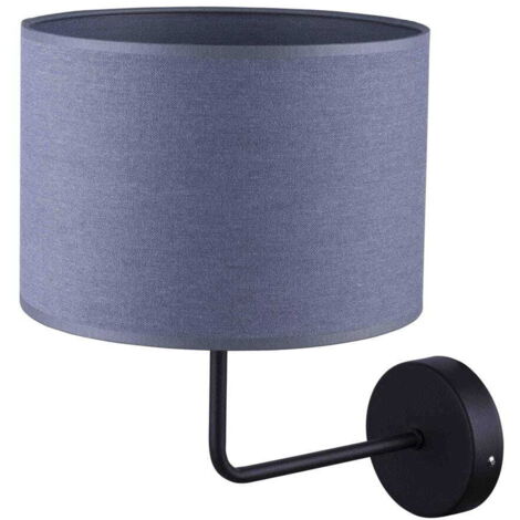 Applique Nowodvorski ALICE grigia tessuto E27 1 luce