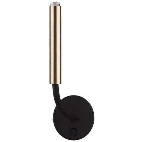 Applique Nowodvorski Stalactite ottone/nero G9 10W LED