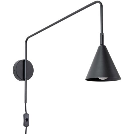 Applique Nox acier 1xE14  14cm Sollux