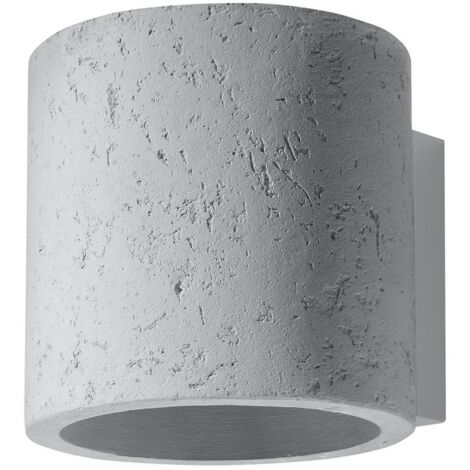Applique Orbis béton 1xG9 Sollux