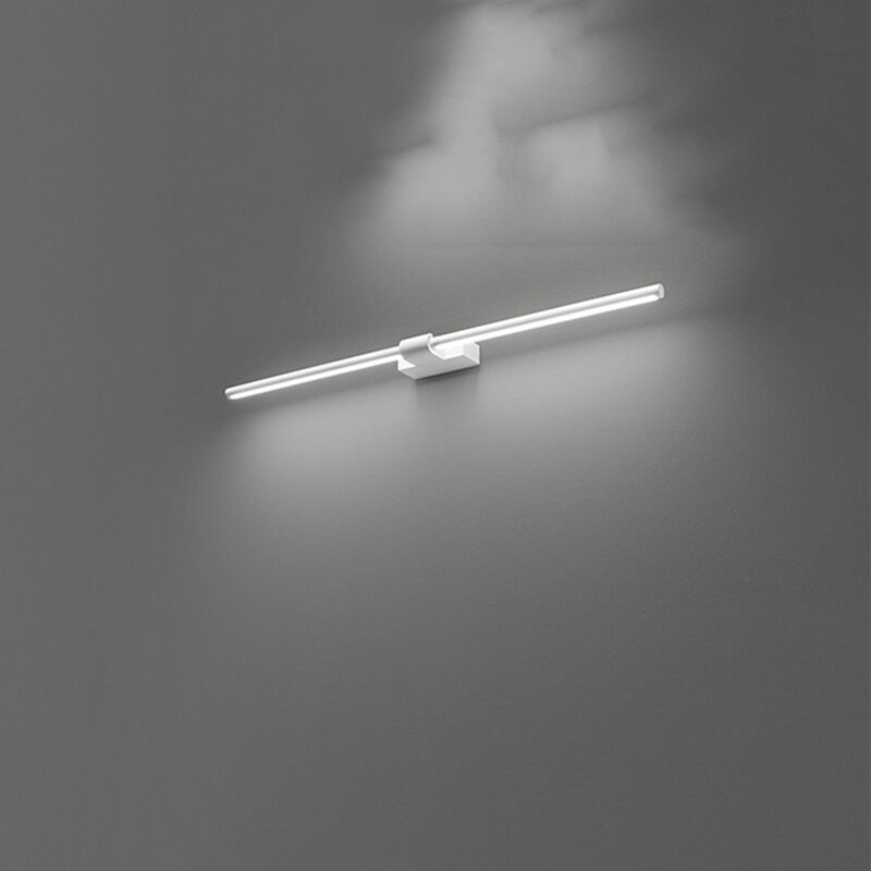 Image of Perenz - Applique In Metallo Moderna Line Bianco Led Grande