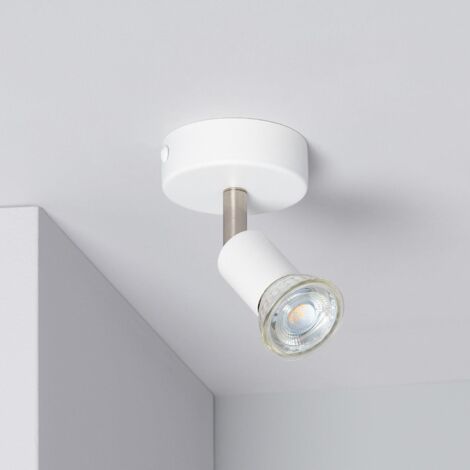 Applique Orientable Aluminium Oasis 1 Spot Blanc Blanc