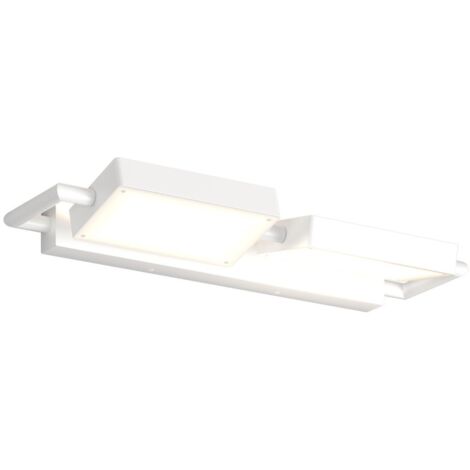 Applique orientable top light kubi 1212 4 bi led switch 4320lm module intégré d'éclairage à double émission