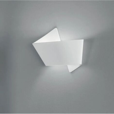 APPLIQUE ORIGAMI 1XE27 30,5XH31CM IN GESSO.