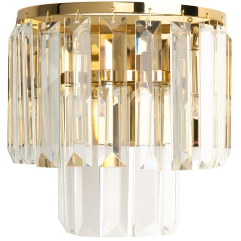 Applique oro con cristalli Monaco 2xG9 Maxlight W0288