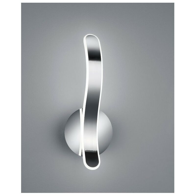 Image of Iperbriko - Applique Parete Design Led Dimmer 4000k Parma Cromo Trio Lighting