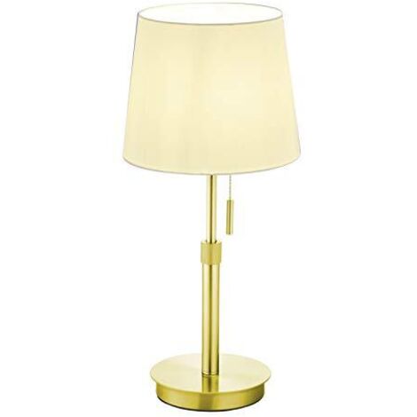 Applique Parete Interno Doppio Snodo Ottone Paralume Bianco Lyon GD Trio