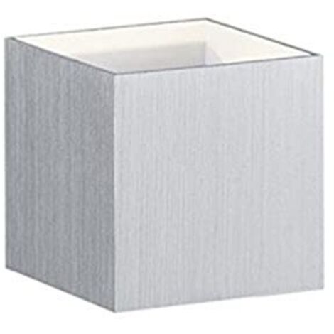 Applique Parete Interno Led Cubo Bi-direzionale Alluminio Louis GD Trio
