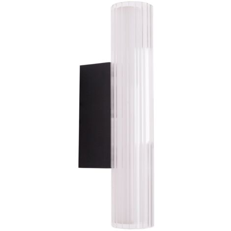 Applique parete lineare nera 31cm FAYETTE LED 6W Maxlight