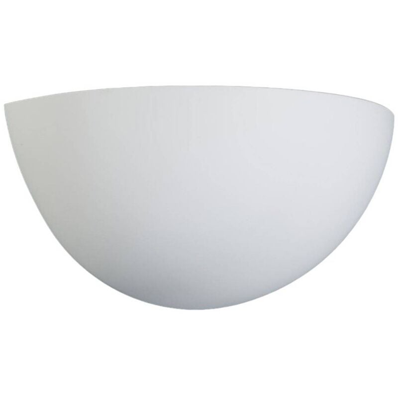 Applique Murale à intensité variable 'Pascali' en plâtre pour salon & salle à manger