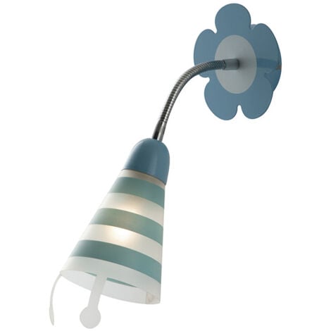 "Applique per bambini FATINA in metallo blu (1xE14)"