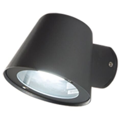 Applique per esterni MALTA in alluminio Antracite e diffusore in vetro 11,5 cm
